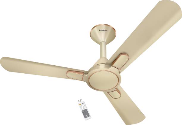 HAVELLS Bianca BLDC 1200 mm BLDC Motor with Remote 3 Blade Ceiling Fan