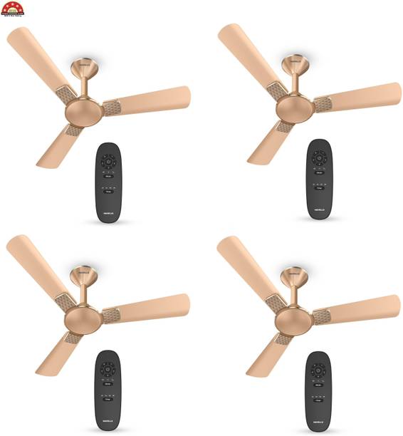 HAVELLS Enticer BLDC Prime Energy Saving with 2 Year Warranty BLDC Motor with Remote 1200 mm Ceiling Fan
