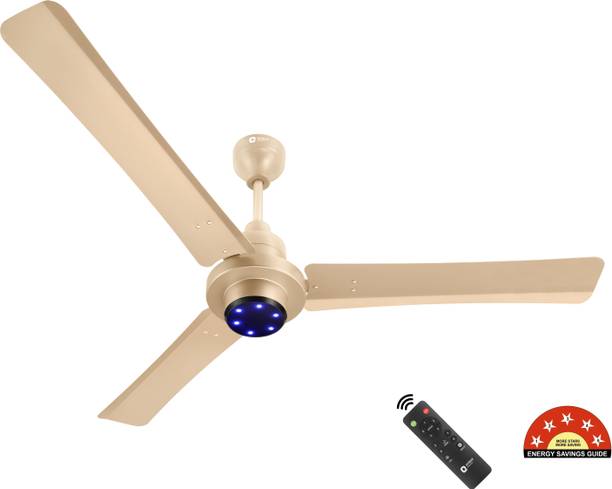 Orient Electric I Tome Pro | LED Speed Indicator Lights |Energy Efficient |Superior Air Delivery with 3 Year Warranty BLDC Motor with Remote 1400 mm Ceiling Fan