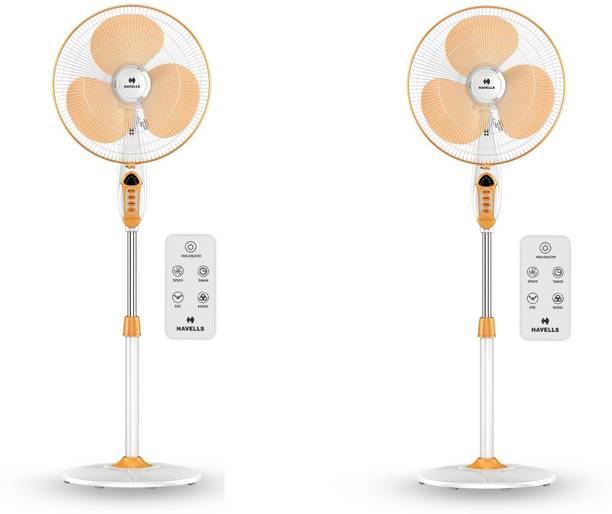 HAVELLS Sprint BLDC with 2 Year Warranty BLDC Motor with Remote 400 mm Pedestal Fan