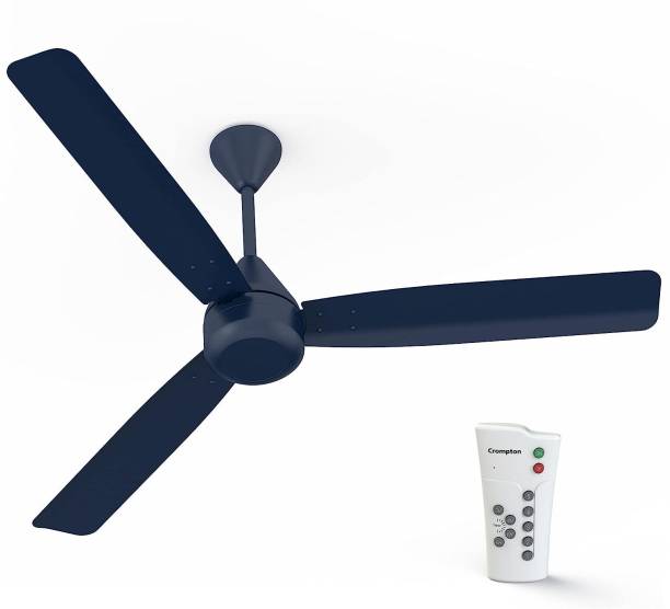Crompton Energion Cromair 1200mm Pack of 1 5 Star 1200 mm BLDC Motor with Remote 3 Blade Ceiling Fan