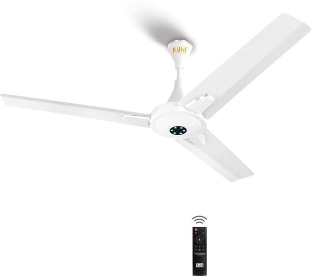 KUHL Prima A7 BLDC 65% Power Saving with 5 Year Warranty BLDC Motor with Remote 1200 mm Ceiling Fan