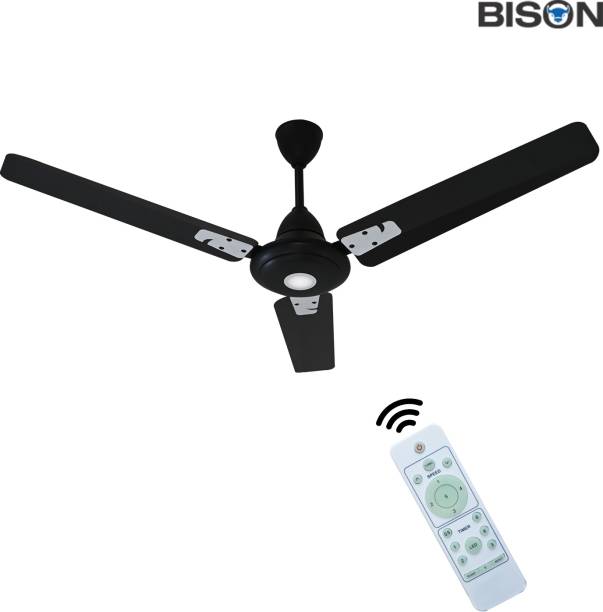 Bison Atmos wink 1200 mm BLDC Motor with Remote 3 Blade Ceiling Fan