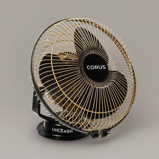 unleash Corus Metal Jaali 150 MM small wall fan high speed, 9 inch Wall mount fan with 1 Year Warranty Energy Saving 230 mm Wall Fan