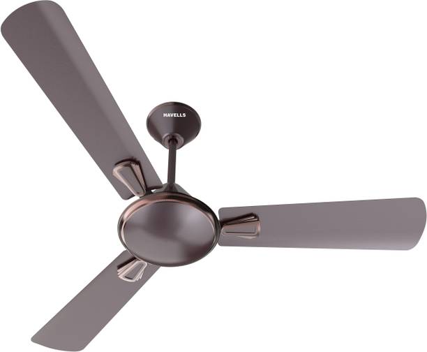 HAVELLS Festiva ES 1200 mm 3 Blade Ceiling Fan (Espresso Brown, Pack of 1) 1 Star 1200 mm 3 Blade Ceiling Fan