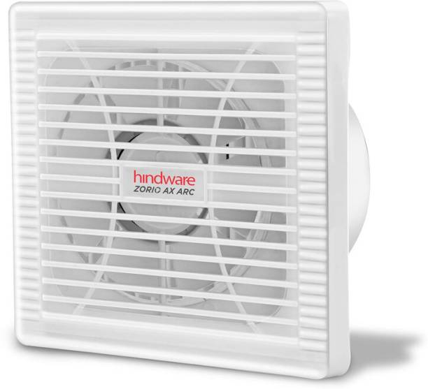 Hindware Zorio Ax Arc 100 mm Pack of 1 100 mm 6 Blade Exhaust Fan  (White, Pack of 1)