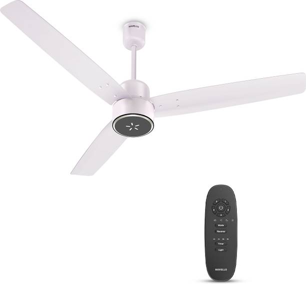 HAVELLS FAB ULED|LED Speed Indicator|Remote Controlled|Upto 65% Energy Saving with 3 Year Warranty BLDC Motor with Remote 1200 mm Ceiling Fan