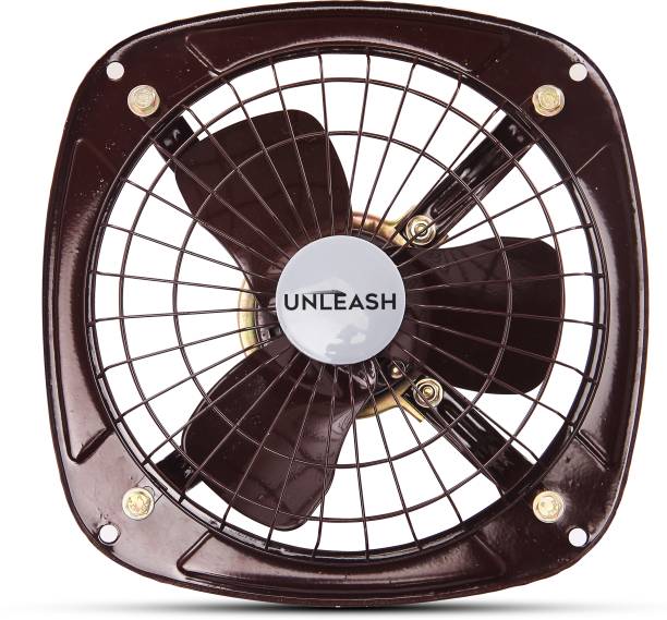 unleash Aero 9 inch (230 MM) Metal Exhaust Fan For Kitchen, Bathroom, Home & Industries 230 mm Energy Saving 5 Blade Exhaust Fan