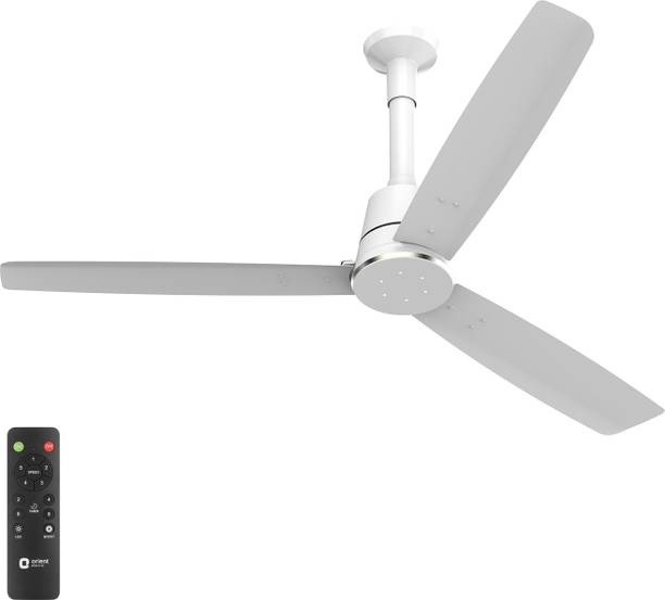 Orient Electric Proton BLDC| LED Speed Indicator Lights |BEE 5 Star Rated| Superior Air Delivery with 3 Year Warranty BLDC Motor with Remote 1200 mm Ceiling Fan