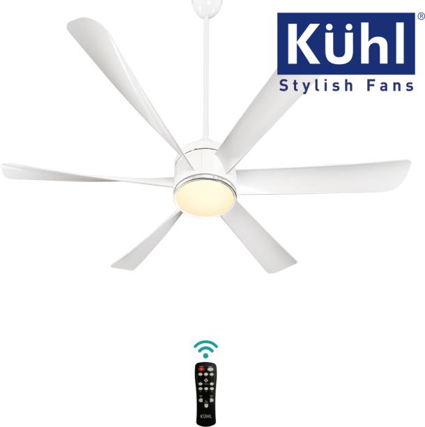 KUHL 119037W Platin D15 5 Star 1200 mm BLDC Motor with Remote 5 Blade Ceiling Fan