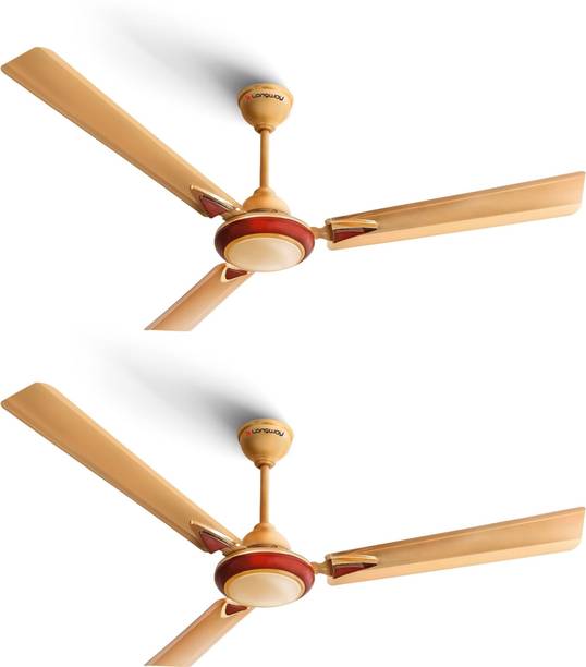 Longway Starlite-1 P2 | Ultra High Speed | Energy Efficient | Anti Dust with 2 Year Warranty Ultra High Speed 1200 mm Ceiling Fan