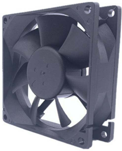 HUMBE&CO DC Axial Fan (Cabinet Fan) Supply voltage-12V dc 80*80*25mm 3-inch 25 mm Exhaust Fan