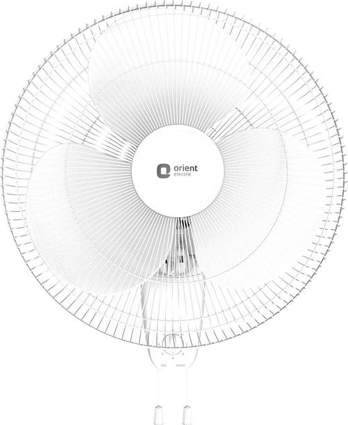 Orient Electric Wall 91 |COP-TER Technology | 100% Copper Motor| Superior Air Delivery | 3 Speed with 2 Year Warranty 400 mm Wall Fan