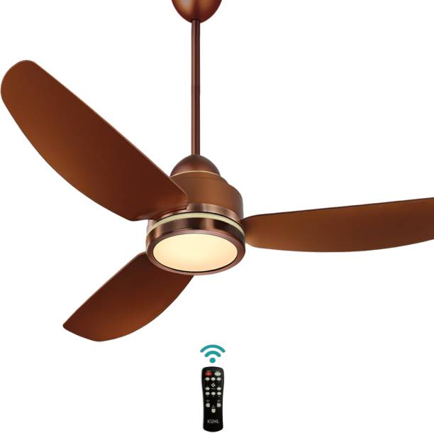 KUHL LUXUS - C3 1400 mm BLDC Motor with Remote 3 Blade Ceiling Fan