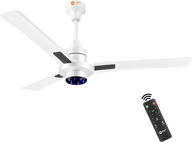 Orient Electric I Tome Smart 5-star BLDC ceiling fan with IoT, Remote & LED lights with 3 Year Warranty BLDC Motor with Remote 1200 mm Ceiling Fan