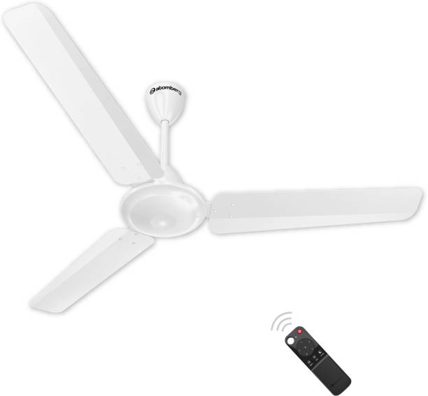 Atomberg Ameza Ceiling Fan 1200mm White 5 Star 1200 mm BLDC Motor with Remote 3 Blade Ceiling Fan