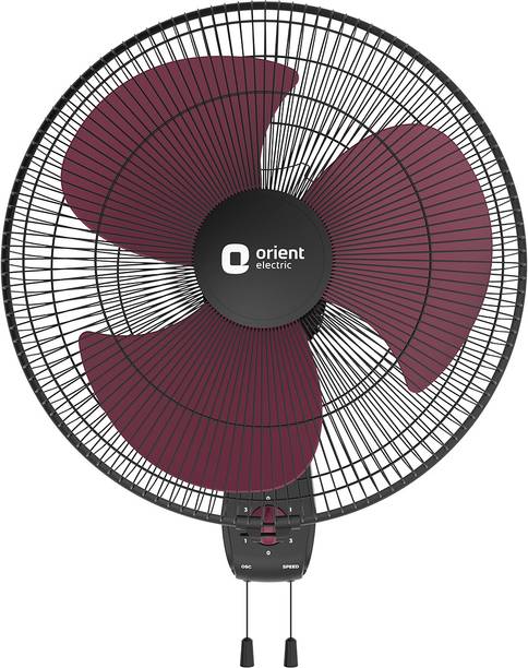 Orient Electric Wall 97 |100% Copper Motor|Superior Air Delivery |3 Speed | Military Grade Guard with 2 Year Warranty Ultra High Speed 400 mm Wall Fan