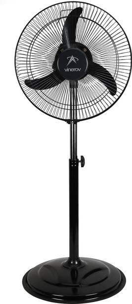 Vinerov Cyclone 16" HS | Farrata Fan | Stand Fan | 2000+ RPM | Heavy Metal Stand with 1 Year Warranty Ultra High Speed 400 mm Pedestal Fan