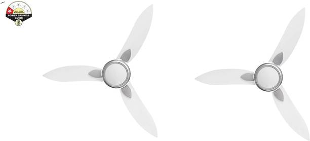 USHA Bloom Bellflower Pack of 2 with 1 Year Warranty 1300 mm Ceiling Fan