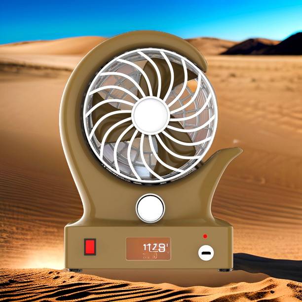 YAROH Table Fan: Beat the Heat Anywhere with USB Cooling for Rapid Refreshment! 8 with 1 Year Warranty 1000 mm Table Fan