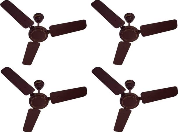 USHA swift pack of 4 with 1 Year Warranty 900 mm Ceiling Fan