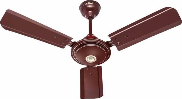 ACTIVA Apsra Brown 36 INCH 900 mm 3 Blade Ceiling Fan