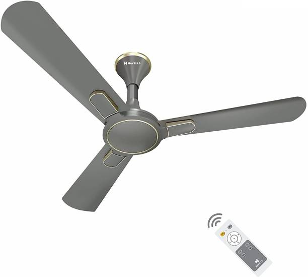 HAVELLS Bianca BLDC 1200 mm BLDC Motor with Remote 3 Blade Ceiling Fan
