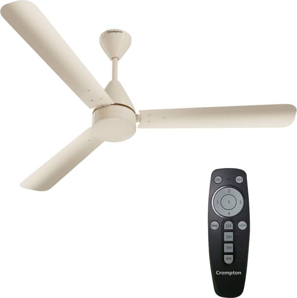 Crompton Energion Hyperjet 5 Star 1200 mm BLDC Motor with Remote 3 Blade Ceiling Fan