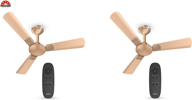 HAVELLS Enticer BLDC Prime Energy Saving with 2 Year Warranty BLDC Motor with Remote 1200 mm Ceiling Fan