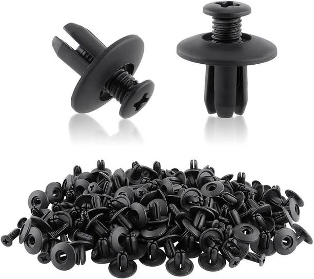 DASTVAM 20 Pcs Car Trim Clip Kit Plastic Push Rivet Retainer Fasteners Fastener