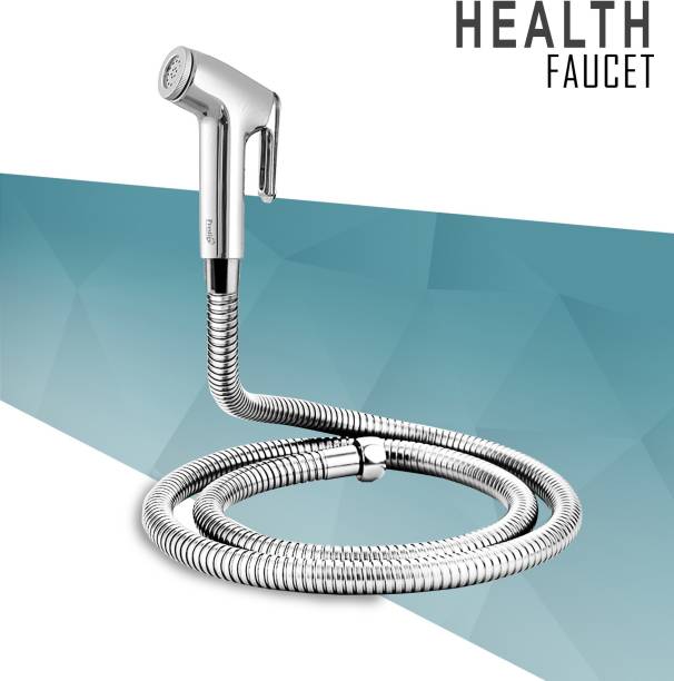 Prestige SMALL CONTI health with 1mtr flexible SS Tube and Wall Hook Health  Faucet