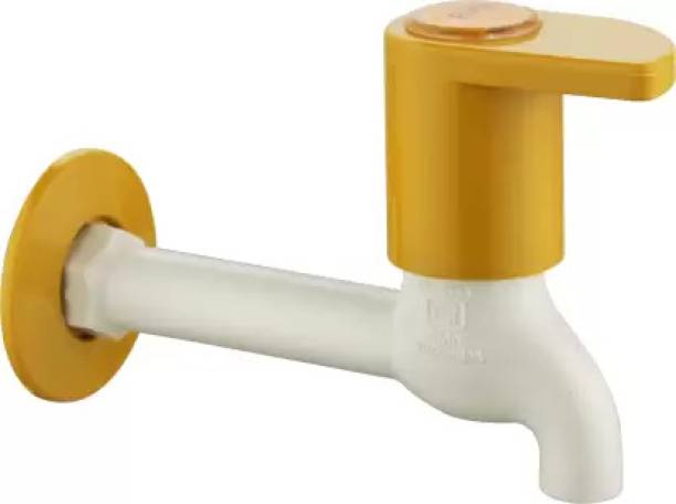 MATTA Gold Collection Bib Cock Long Body With Wall Flange P.T.M.T Tap Bib Tap Faucet