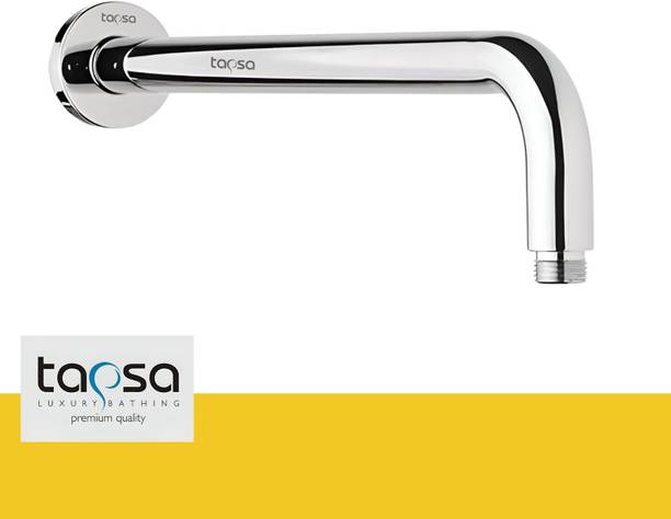 Tapsa Premium Quality Stainless Steel 24 Inch Round Shower Arm|Shower Rod (Pack of 1) Shower Arm For Overhead Shower With Flange Chrome Finish, Suitable For Diverter, Wall Mixer Faucet