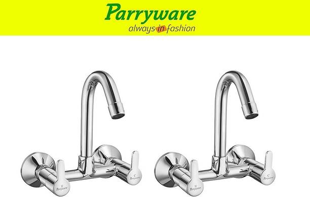Parryware Cleart Kitchen sink Mixer with Hot & Cold Water Mixer set of 2 pic 2297 Sink Mixer Faucet