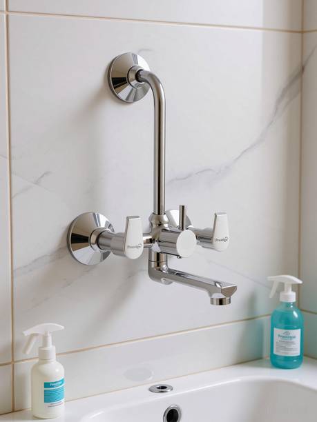 Prestige WaterFall Telphonic With Bend Wall Mixer Faucet