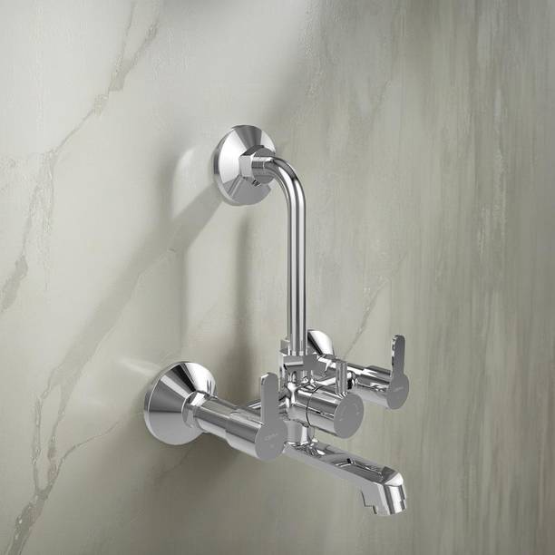 CERA by cera F1015401 Wall Mixer with Bend Pipe for Overhead Shower Mixer Faucet