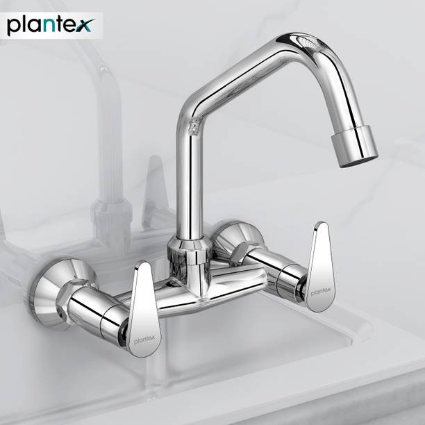 Plantex Pure Brass LEA-714 Sink Mixer With 360 Degree Swivel Spout for Hot & Cold Water Mixer Faucet