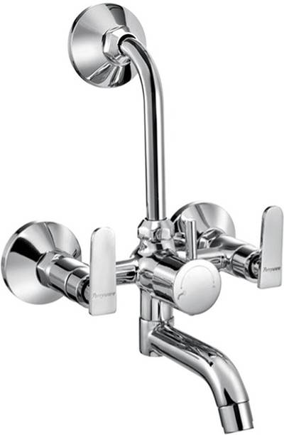 Parryware Casa Wall Mixer 2 in 1 Hot and Cold water set of 1 Wall Mixer Faucet 0882 Wall Mixer Faucet