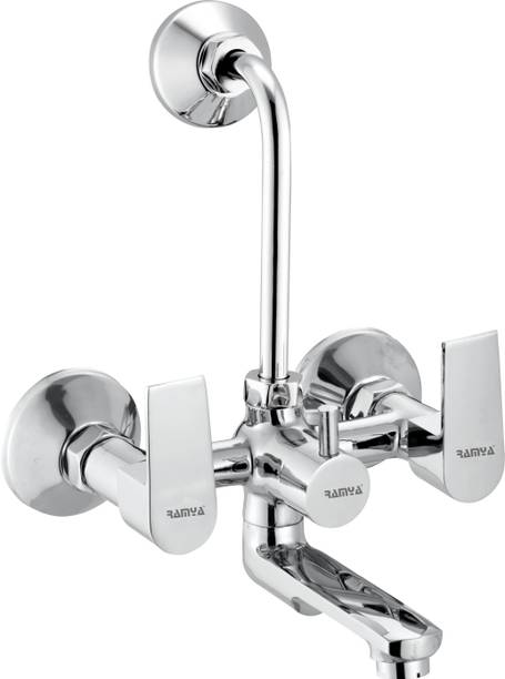 रम्या Prime Wall Mixer With L Band For Kitchen And Bathroom Tap वॉल मिक्सर नल