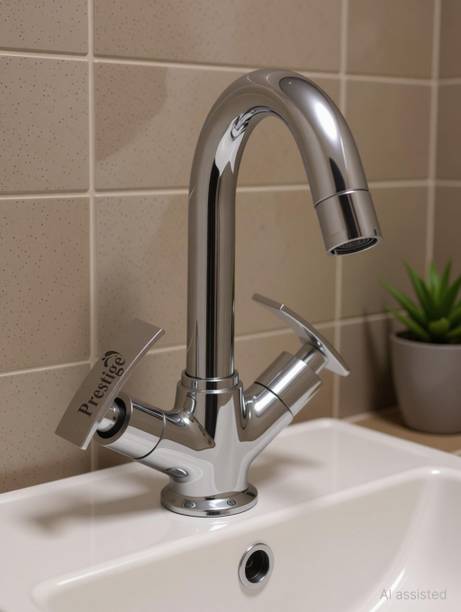 Prestige For Sink Wash Basin Taps 2 in 1 Mixer Faucet For Sink Wash Basin Taps 2 in 1 Mixer Faucet Wall Mixer Faucet