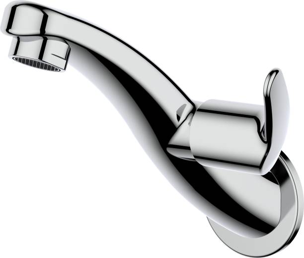 DULCET Kitchen Sink Cock Fish look Wall Mounted Faucet/Tap Chrome Finish Use for Kitchen Sink/WashBasin(DW111-09) Bib Tap Faucet