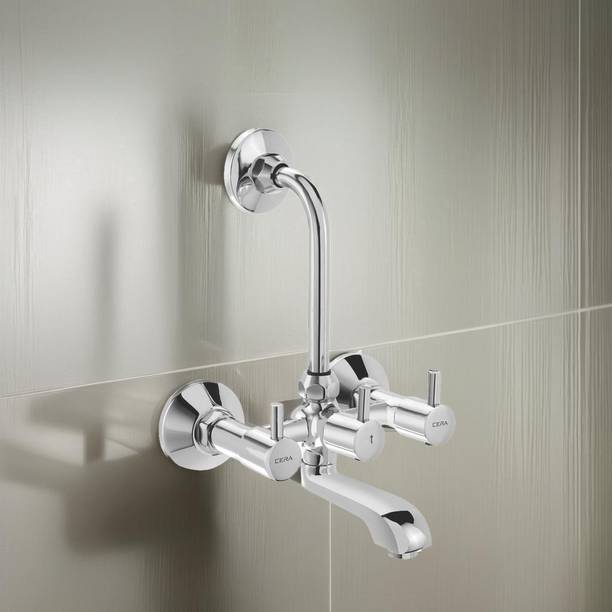 CERA F2002401chta Wall Mixer with Provision for Overhead Shower Wall Mixer Faucet