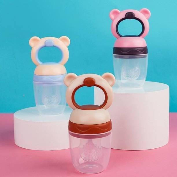 Babyholic Baby Fruit Feeder Pacifier Safe for Introducing Fruits & Veggies  - Silicone