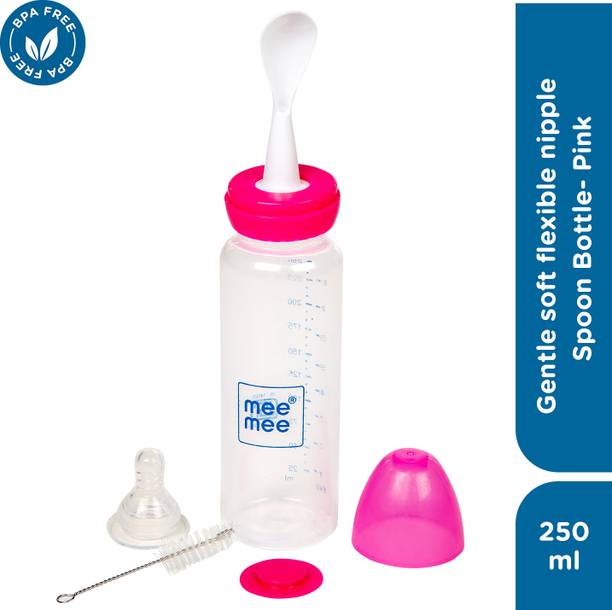 MeeMee Baby bottle Gentle nipple BPA free food grade polypropylene bottle 250ML  - Silicone
