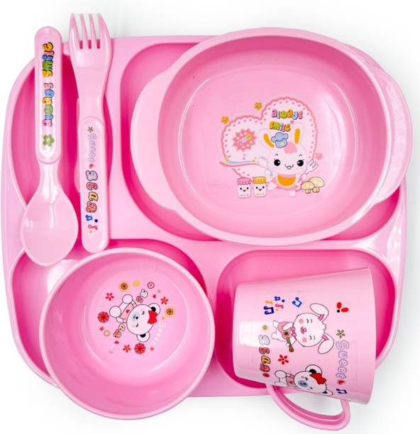 Plast boy Plate Gift Set - BFS 01  - Polypropelyne