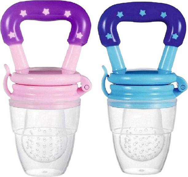 RAKIPEMH Food-Grade Silicone Baby Fruit Feeder l Happy Toddler Nibbler  - Silicone , BPA Free Plastic