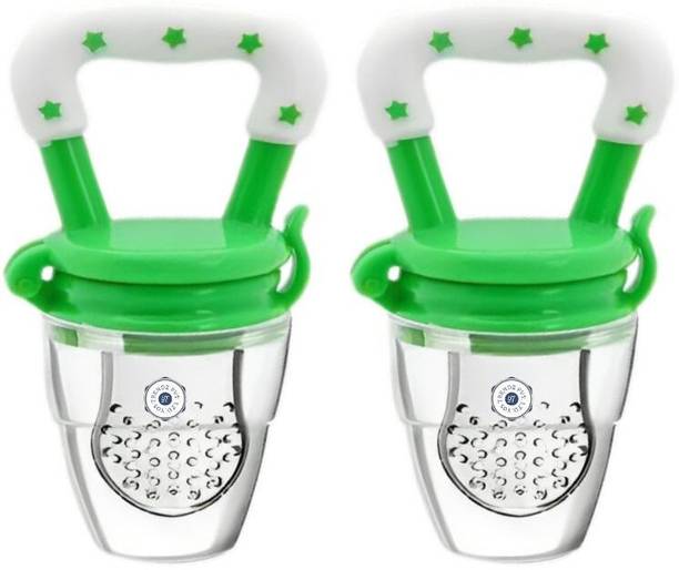YOS TRENDZ Food/Fruit Nibbler with Extra Mesh, Soft Pacifier/Feeder, for Baby, Infant  - Silicon material, safety and durability, Soft and gentle