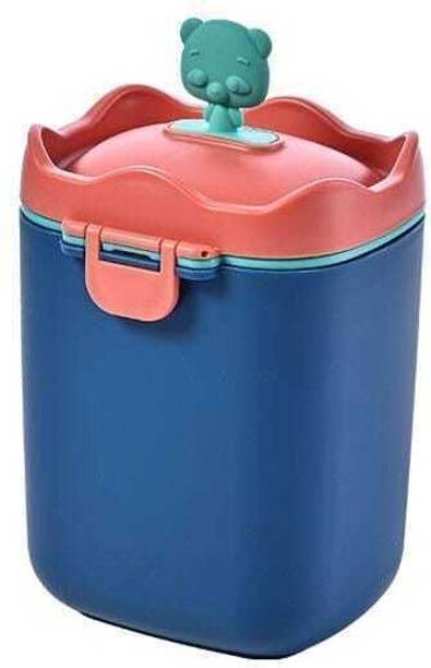 TONY STARK Baby Travel Formula Dispenser with Handle & Scoop, Milk Powder Storage Box  - Plastic