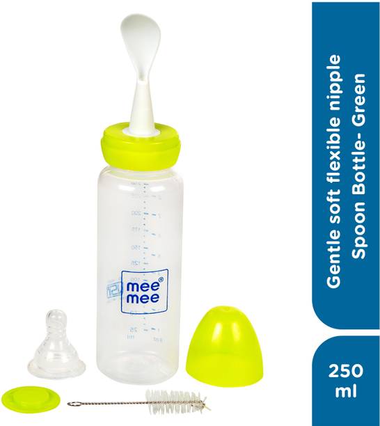 MeeMee Baby bottle flexible nipple ,BPA free food grade polypropylene material  - Silicone