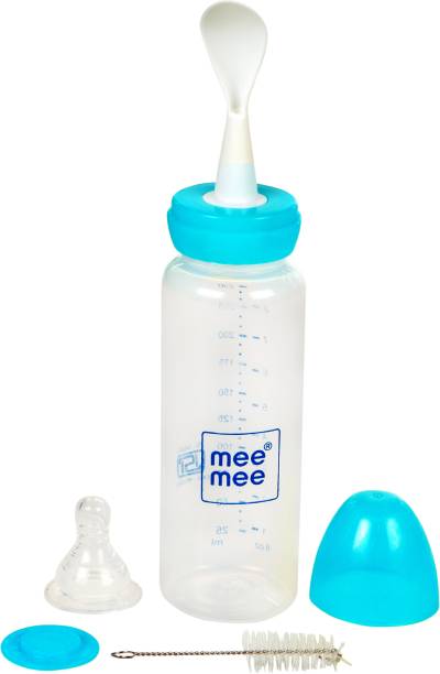 MeeMee Baby bottle gentle soft flexible nipple BPA free food grade polypropylene bottle  - Silicone
